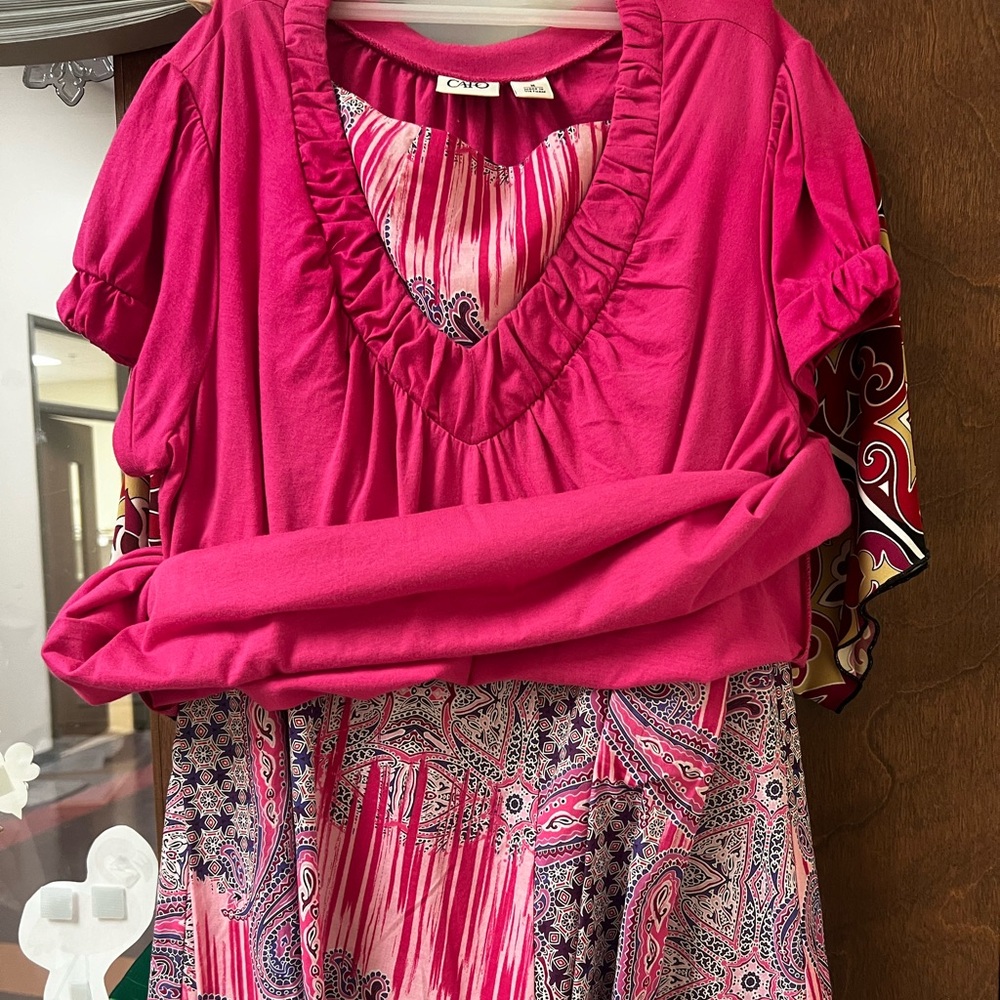 Cato brand skirt and top. Never worn.